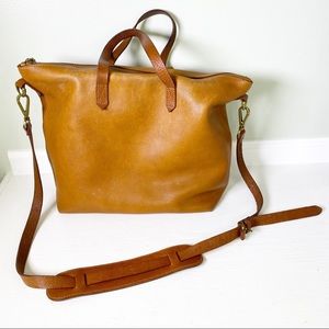 Madewell Leather Transport Satchel